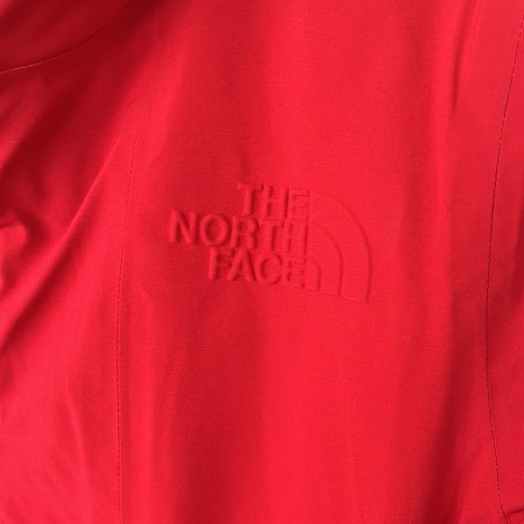Brand New The North Face Inclination Jacket Red & Black Zippered Hooded Dryvent - Picture 5 of 16